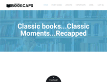 Tablet Screenshot of bookcaps.com